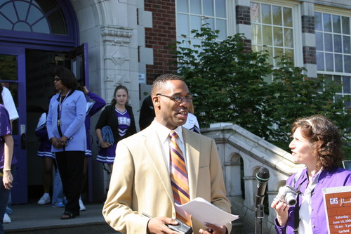 Garfield Principal Ted Howard II '85